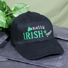 Embroidered Irish Princess Black Hat