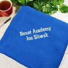 Embroidered Grad Throw Blankets