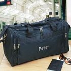 Embroidered Travel Duffel Bag