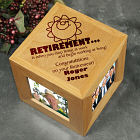 Engraved Retirement Photo Cube 421844