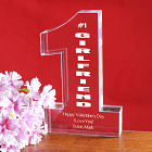 Number One Personalized Keepsake - 1