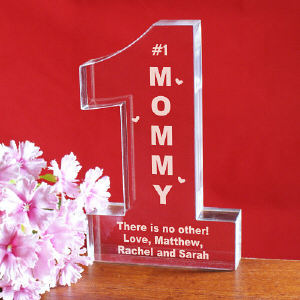 Personalized 1 Mom Keepsake