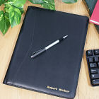 Executive Personalized Leather Portfolio