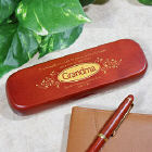 Personalized Grandma Rosewood Pen Set