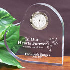 In Our Hearts Forever Personalized Memorial Heart Keepsake 737162