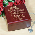 Personalized Bridesmaid Jewelry Box