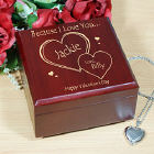 Personalized Valentines Day Jewelry Box