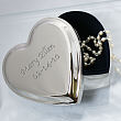 Engraved Name Silver Heart Jewelry Box 8531940