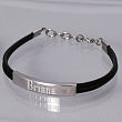 Engraved Leather Bracelet J0003
