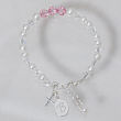 Engraved Communion Bracelet J31757