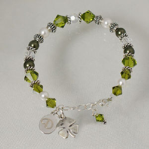 Engraved St. Patrick's Day Bracelet