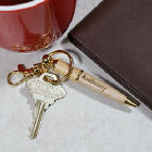 Personalized Name Wooden Pen Key Chain