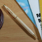 Engraved Name Wood Ballpoint Pen L35539