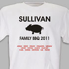 Pig BBQ Family Reunion T-shirt