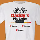 Pit Crew Personalized T-Shirt
