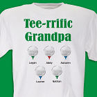 Tee-rrific Golfer Personalized T-shirt