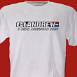 G.I. American Hero Personalized Father's Day T-shirt 32807x