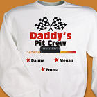 Pit Crew Personalized Sweatshirt