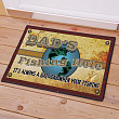 Fishing Hole Personalized Doormat 83128007