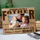 Anybody Can Be...Dad  Personalized Wood Picture Frame 90121