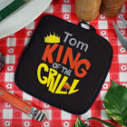 Personalized King of the Grill Hot Pad