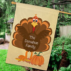 Personalized Turkey Welcome House Flag 83030682L