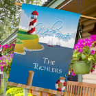 Personalized Lighthouse House Flag 83035962L
