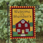 Welcome to Our Home Personalized Garden Flag 83036932
