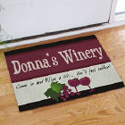My Winery Personalized Doormat