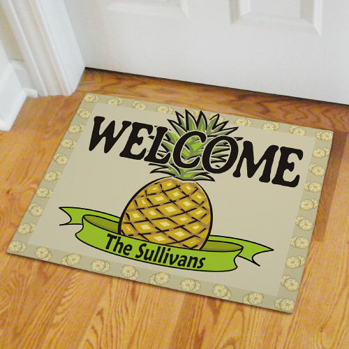 Personalized Pineapple Doormat GiftsForYouNow
