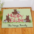 Happy Easter Personalized Doormat