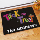 Trick or Treat Halloween Doormat