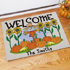 Scarecrow Welcome Doormat