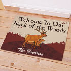 Neck of the Woods Welcome Doormat