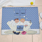 Personalized Tub Couple Floor Mat
