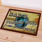 Fishing Hole Personalized Doormat 83128007
