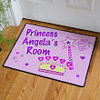 Personalized Princess Doormat