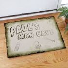 Personalized Man Cave Doormat
