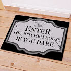 Personalized Halloween Welcome Doormat