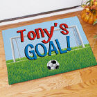 Personalized Soccer Goal Doormat 83135837