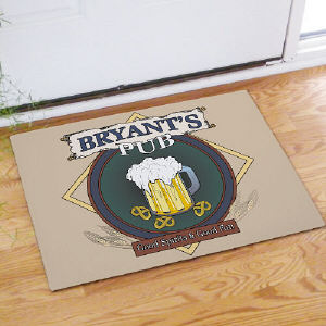 Pub Personalized Doormat