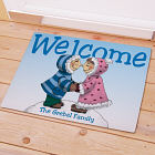 Eskimo Couple Personalized Doormat 83136177