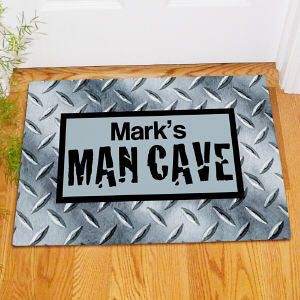 Personalized Man Cave Doormat
