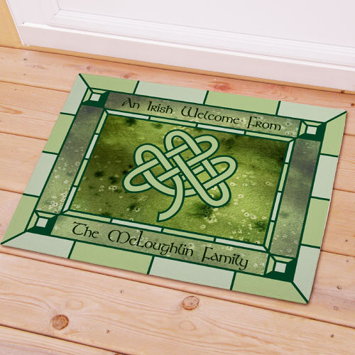Personalized Irish Celtic Knot Doormat Gifts For You Now