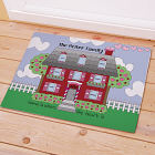 Personalized Home Is Where The Heart Is Doormat 83152607