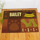 Personalized Paw Print Doggy Doormat 83155407X