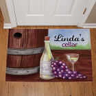 Personalized My Wine Cellar Doormat 83160407x