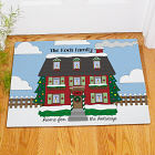 Personalized Home for the Holidays Doormat 83160427X