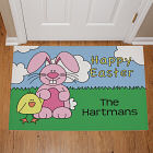 Personalized Happy Easter Doormat