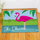 Personalized Flamingo Doormat 83163227X